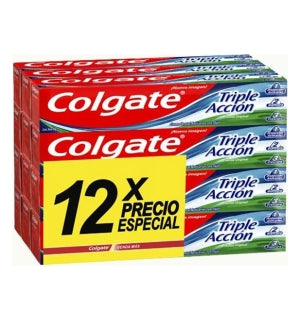 Crema Dental Colgate Triple Accion 75Ml x 12Uni