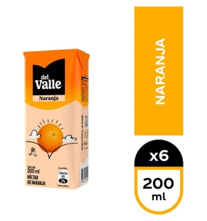 Jugo Del Valle Colación Naranja 200ml