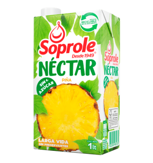 Jugo Soprole Piña 1Lt X 12Uni