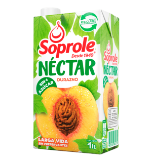 Jugo Soprole Durazno 1Lt X 12Uni