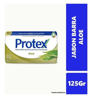 Jabon Protex de Barra Aloe 125Gr