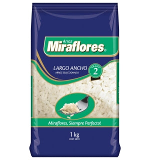 Arroz Miraflores Nacional G2 1kg