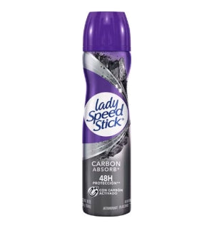Desodorante Lady Speed Stick Spray Carbon Absorb 150ml