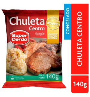 Chuleta Centro Super Cerdo 140Gr