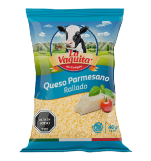 Queso Parmesano Rallado La Vaquita 40Gr x 30 Sobres