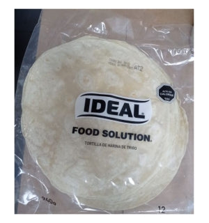 Tortilla Ideal – Food Solution 940Gr (Paquete 12 Unidades)