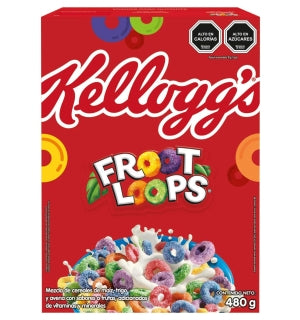 Cereal Froot Loops 480Gr X 10Uni