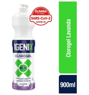 Igenix Clorogel Lavanda 900Ml