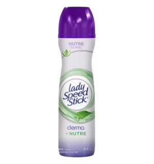 Desodorante Lady Speed Stick Spray Derma + Nutre Aloe 150ml
