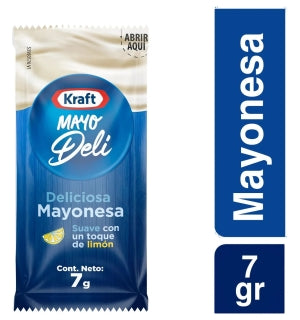 Mayonesa Kraft Deli Sachet 7gr x 250uni