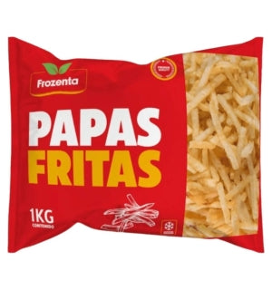 Papas Pre Fritas Frozenta 10×10 Bolsa 1kg
