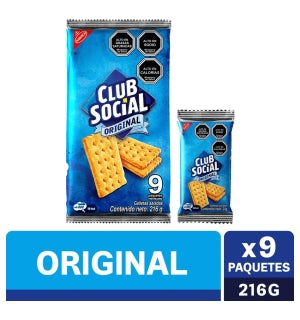 Galleta Club Social 216gr