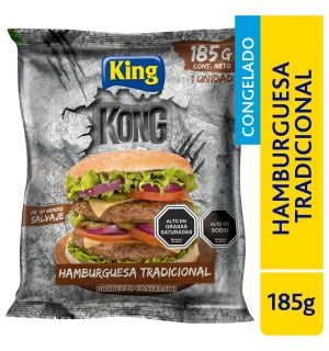 Hamburguesas King Kong 185Gr