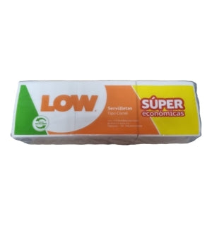 Servilleta Low Coctel Blanca 270Uni