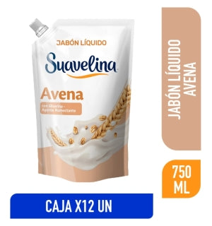 Jabon Liquido Suavelina Avena 750Ml