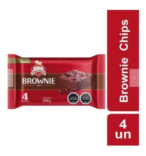 Pack Brownie Chips 4uni (Bolsa 248gr) Nutra Bien
