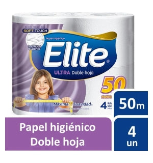 Papel Higiénico Elite 50Mts