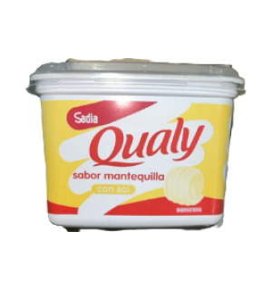 Margarina Qualy sabor Mantequilla 500Gr x 12 Uni