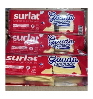 Queso Gauda Laminado Surlat 1,5Kg