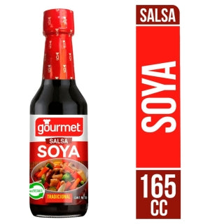 Salsa Soya Gourmet 165Cc X 12Uni