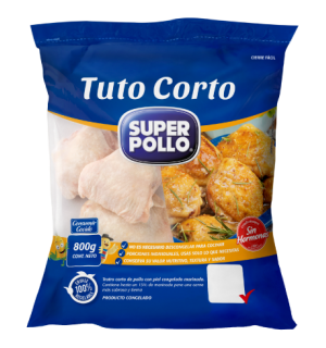 Truto Corto Super Pollo 800Gr