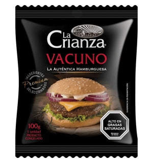 Hamburguesa La Crianza 100Gr