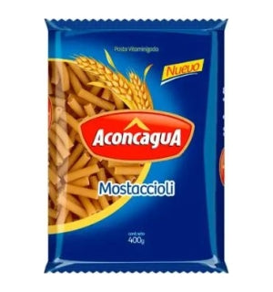 Pasta Aconcagua Mostaccioli 400Gr x 30Uni