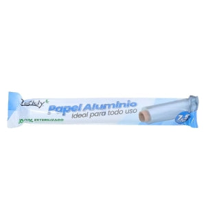 Papel de Aluminio Teddy 7,5 mts