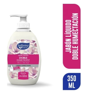 Jabon Liquido Ballerina 350ml C/Dispen Crema Humectante