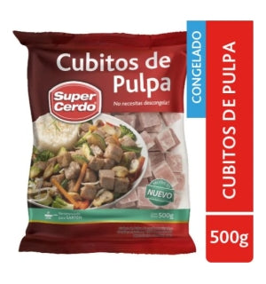 Cubitos de Pulpa de cerdo Super Cerdo 500Gr