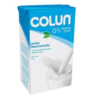 Leche Colun Descremada 1lt