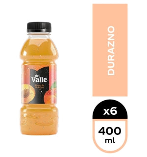 Jugo Del Valle Durazno 400Ml X 6Uni