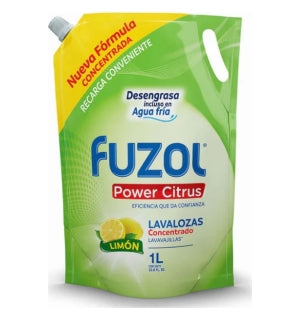 Lavaloza liquido Fuzol Limón 1Lt