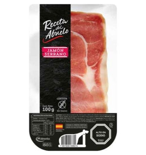 Jamon Serrano 100Gr x 10Uni