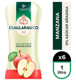 Jugo Guallarauco Manzana 1Lt X 6Uni