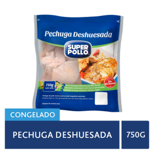 Pechuga Deshuesada Super Pollo 750Gr
