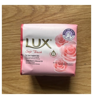 Jabon LUX Soft Rosado 75gr Pack 3uni
