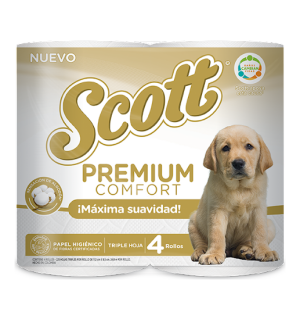 Papel Higiénico Scott Premium 40mts x 6Paq