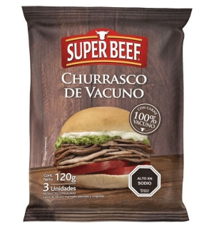 Churrasco de Vacuno Super Beef 120Gr