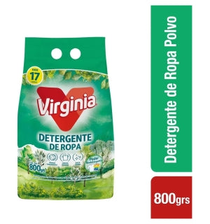 Detergente en polvo Virginia 800Gr