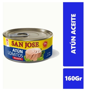 Atún Lomitos en Aceite San José 160gr