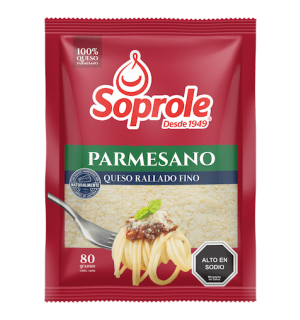 Queso Parmesano Soprole 80Gr X 15 Unidades