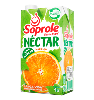 Jugo Soprole Naranja 1Lt X 12Uni