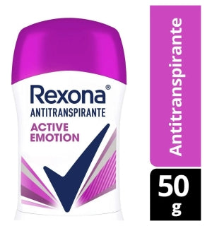 Desodorante Rexona Barra Dama Active Emotion 50Gr