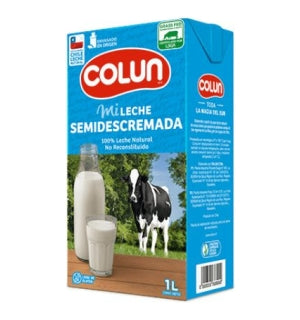 Leche Colun Semidescremada 1lt