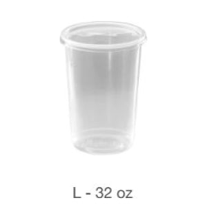 Contenedores Deli ProToGo 32oz con tapa x 25 Unidades