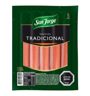 Salchicha Tradicional San Jorge 250Gr