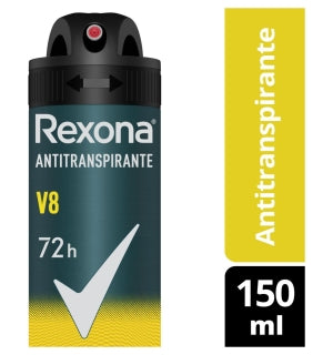 Desodorante Rexona Spray Hombre V8 150Ml