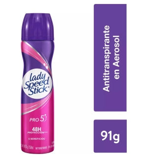 Desodorante Lady Speed Stick Spray Pro 5 150Ml