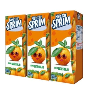 Jugos Colación SPRIM Naranja 190Ml x 24Uni